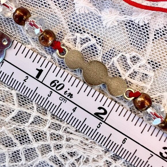 Colorful Evil Eye Beaded Macramé Bracelet - Picture 5 of 8